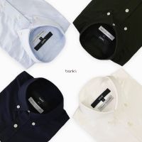 bank’s Standard Oxford Shirt 100% Japanese Cotton เสื้อเชิ๊ตอ๊อกฟอร์ด เสื้อเชิ๊ตแขนยาว