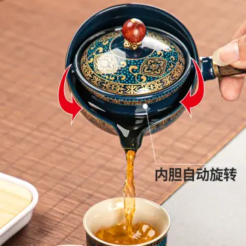 Rotating Tea Set