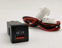 USB โตโยต้า ตัวใหม่ รุ่นมี type C 3.0a (รุ่น USB mini)