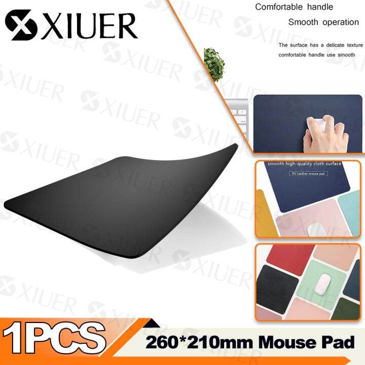 260 by 210mm HighQuality Mouse Pad Antislip Waterproof Leather Gaming