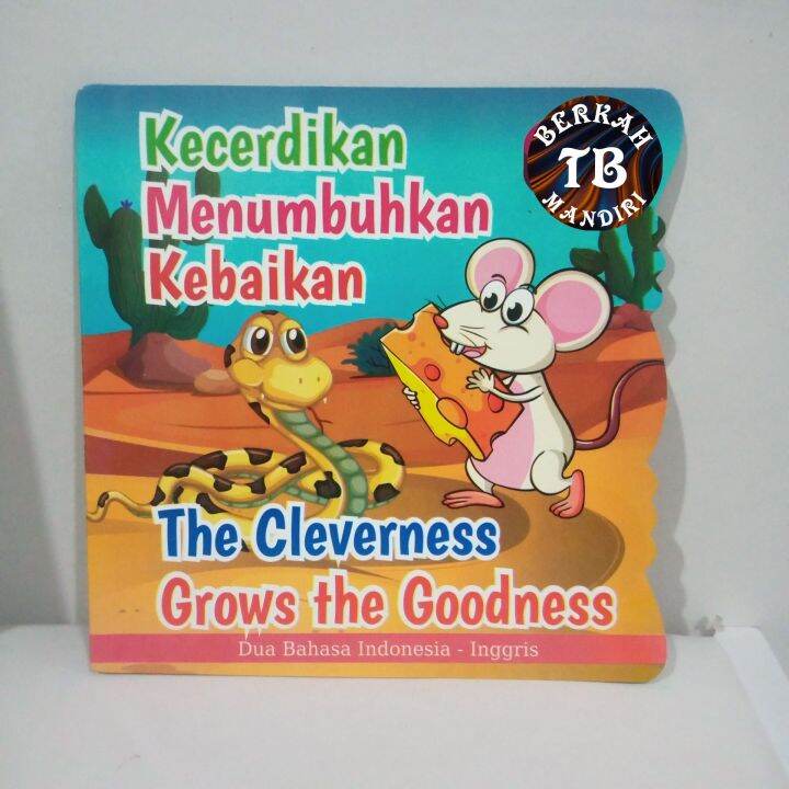 Buku Dongeng Dunia Binatang Kecerdikan Menumbuhkan Kebaikan (19×19cm ...