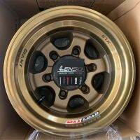 แม็กบรรทุก ขอบ14 LENSO GIANT-5 14X7.5 6H170 ใส่เพลาลอย ET-45 CB133 สีทอง?? แถมจุ๊บลม,น็อตล้อแท้เลนโซ่? ล้อแท้มีรับประกันนาน3ปี✅❤️ราคา1วง✅รับน้ำหนัก 2.5 ตันต่อวง