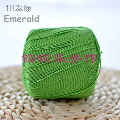 3 LACE YARN CROCHET BENENG LACE 1~12 雪妃尔3号珍珠蕾丝线钩针蕾丝线