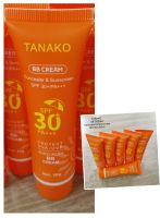 TANAKO BB CREAM ครีมรองพื้นและกันแดด SPF30+/PA+++ปกปิดสิวจุดด่างดำรอยหมองคล้ำใต้ตาป้องกันผิวไหม้และริ้วรอย ชะลอความดำคล้ำลดการสร้างเมลานินของแท้ขนาด30กรัม