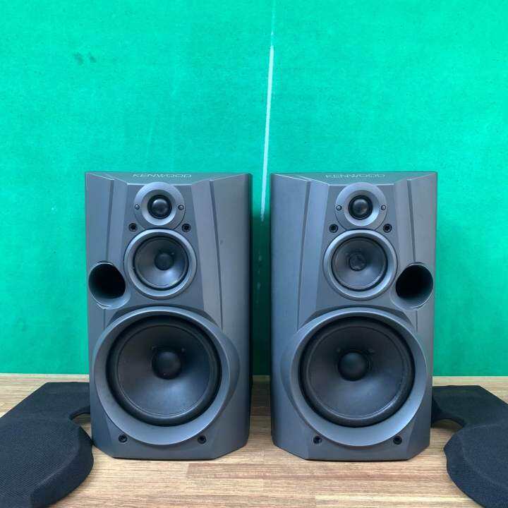Bookshelf speaker kenwood 5,5 inch 3 way original (second) Lazada