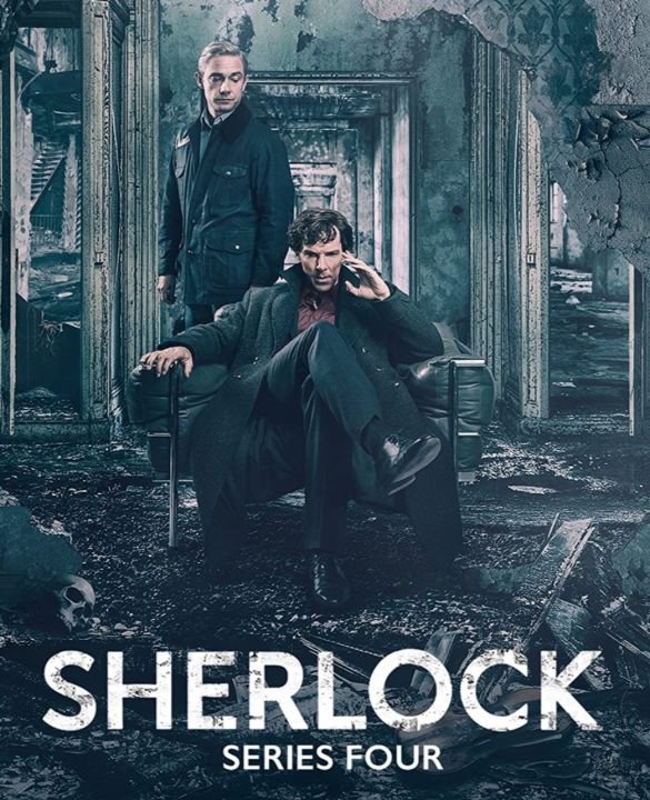 DVD เชอร์ล็อกโฮมส์ ซีซั่น 4 อัจฉริยะยอดนักสืบ Sherlock 4 : 2017 #ซีรีส์ฝรั่ง (เสียงอังกฤษ/ซับไทย-อังกฤษ)