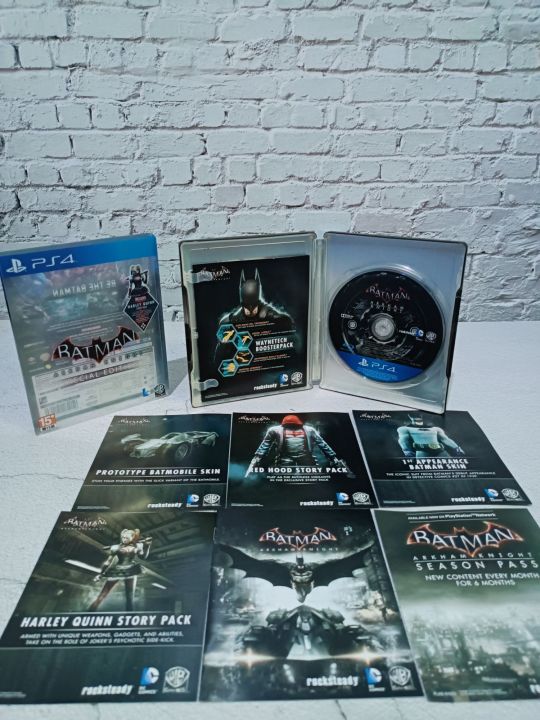 แผ่นเกมส์ps4-bat-man-arkham-knight-กล่องเหล็ก-มือสอง