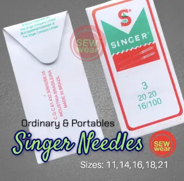 Singer Needle for Ordinary & Portable Sewing Machine