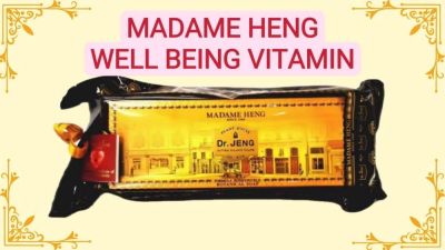 มาดามเฮง 🌈150กรัม✖️3ก้อน 🌈 Dr.JENG WELL-BEING VITAMIN   สบู่ ดร.เจง เวล-บีอี้ง วิตามิน