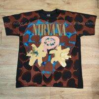 NIRVANA HEART SHAPED BOX เสื้อวง เสื้อทัวร์ เสื้อวงเนอร์วาน่า