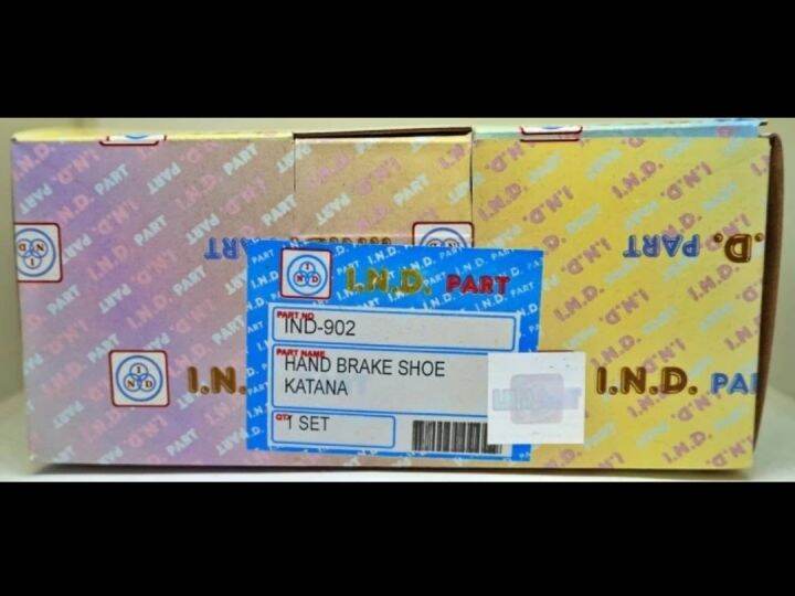 KAMPAS REM TANGAN SUZUKI JIMNY JIMNI KATANA HAND BRAKE SHOE | Lazada
