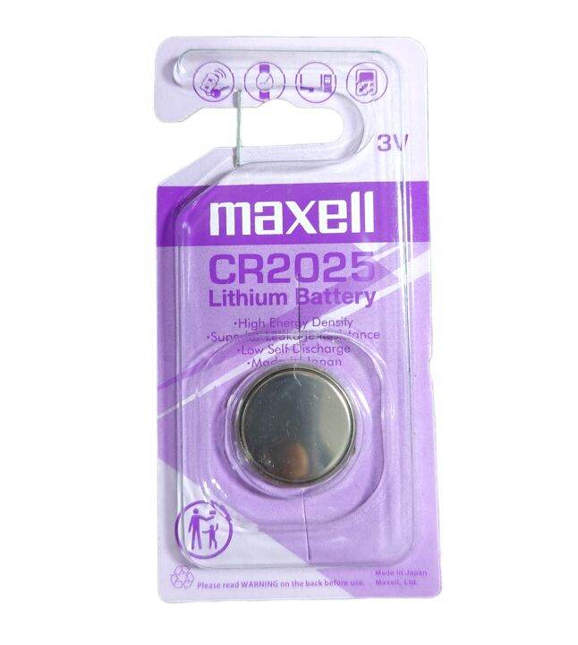 Baterai Batre Battery Maxell CR2025 CR 2025 3v Original Japan Lazada