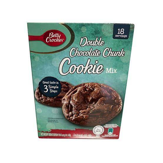 Betty Crocker Double Chocolate Chunk Cookie Mix Lazada PH
