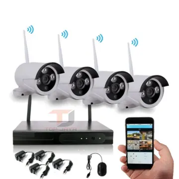 Paket cctv store wireless 4 channel