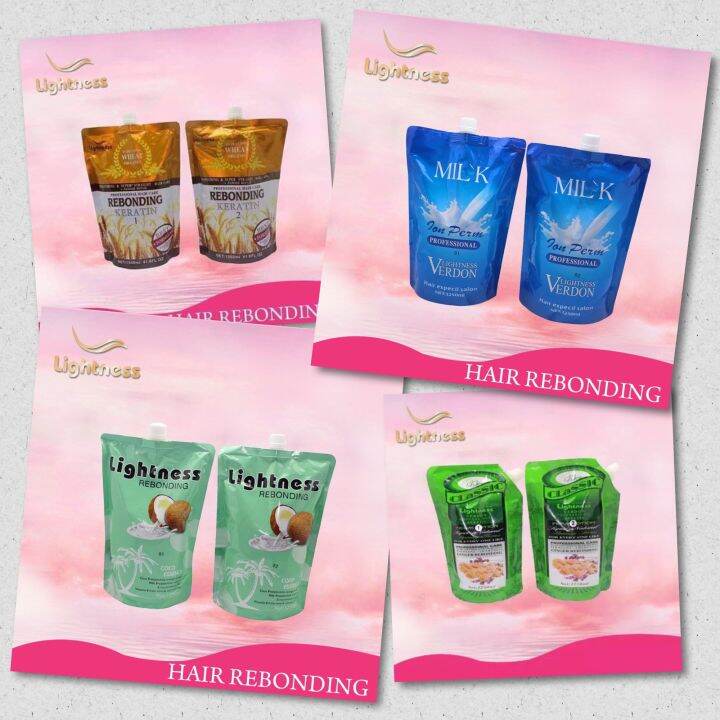 Lightness Hair Rebonding Cream 1250ml 1&2 Lazada PH