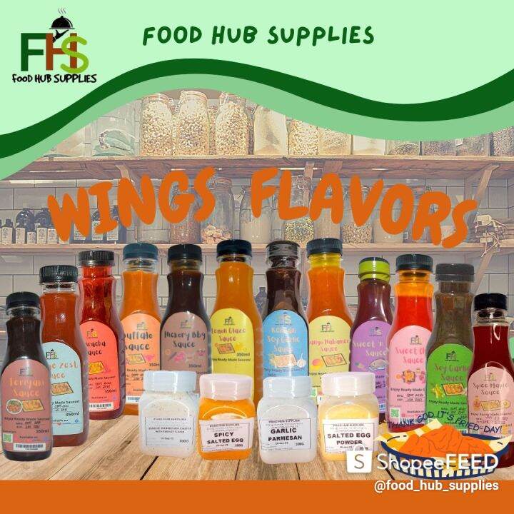 CHICKEN WINGS SAUCES 350ml Lazada PH