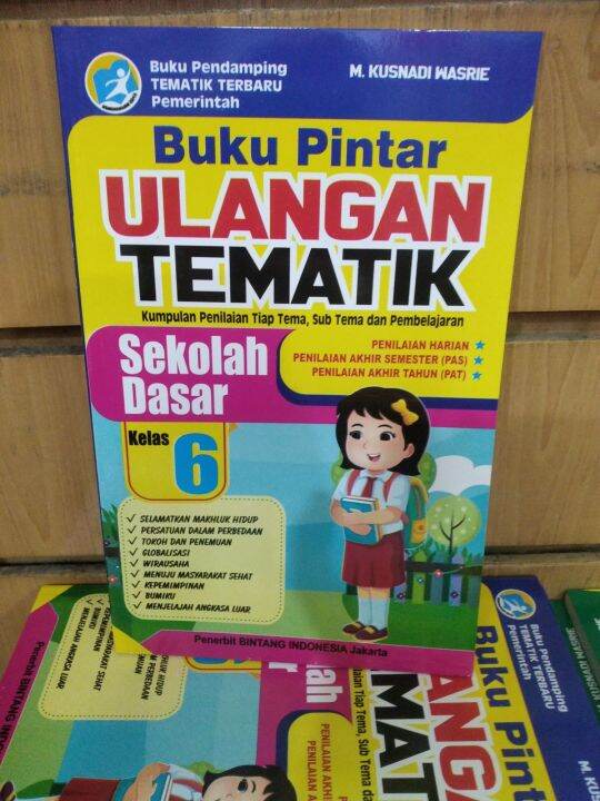 buku ulangan tenatik sekolah dasar kelas 6 | Lazada Indonesia