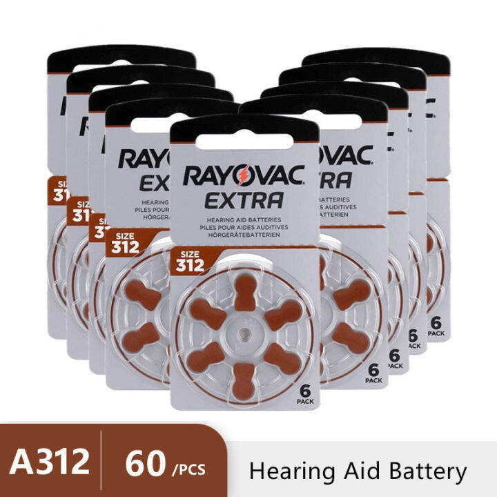 Rayovac 312 Batterie Extra Per Apparecchi Acustici