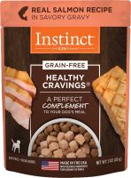 อาหารเปียกสุนัข Instinct Healthy Cravings สูตร แซลมอน ขนาด 85 g