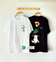 ??เสื้อยืดชายแฟชั่น ลาย Ripndip by air drop งานไทย ผ้า cotton 20 คอเสื้อไม่ย้วย ซัก อบ ได้ปกติ