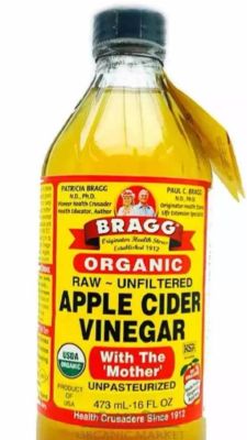 Apple Cider Vinegar แอ๊ปเปิ้ล ไซเดอร์ ไวน์ห้า ออร์แกนนิค 473ml./1ขวด
