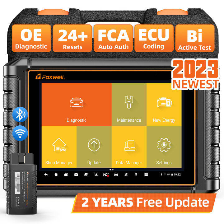 FOXWELL NT909 OBD2 Bidirectional Car Diagnostic Scan Tool All Systems