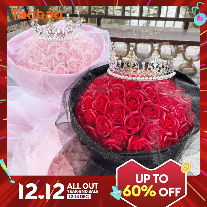 Birthday Gift for Girlfriend Girlfriend Wife Creative Simulation Rose