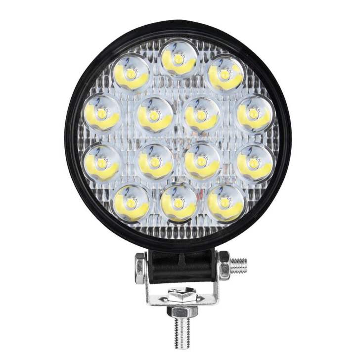 2ชิ้น-รารา180-สปอตไลน์-42w-14led-กลม-รถยนต์-รถบรรทุก-ใช้ได้ทั้ง12v-24v