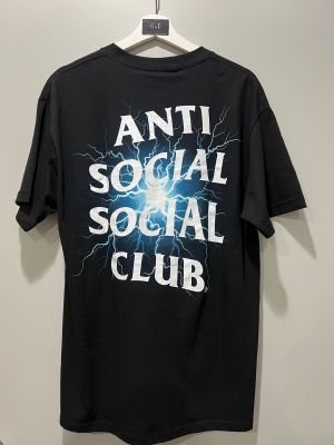 ANTI SOCIAL SOCIAL CLUB PAIN BLACK TEE (GLOW IN THE DARK)