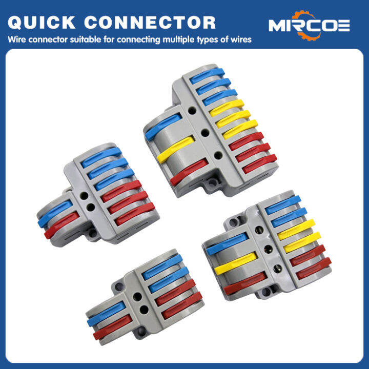 Quick Release Wire Connector cable Wire Splitter Universal Wiring Mini Terminal Block Electrical