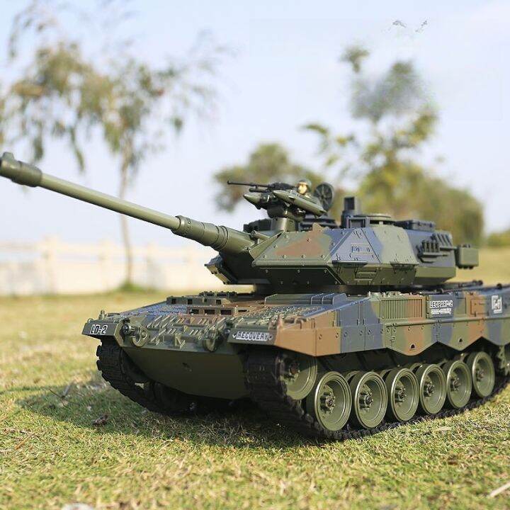 Remote Toys 50cm Big RC Tank Germany Tiger LEOPARD 2A6 RC Tank T-90 RC ...