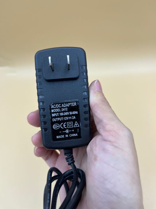 adapterหม้อแปลง12v2aหัวเบ้าบุหรี่-แปลงเสียบไฟบ้านออกเบ้าจุดบุหรี่ในรถ-สามารถใช้อุปกรณ์ใช้ในรถมาใช้ในบ้าน