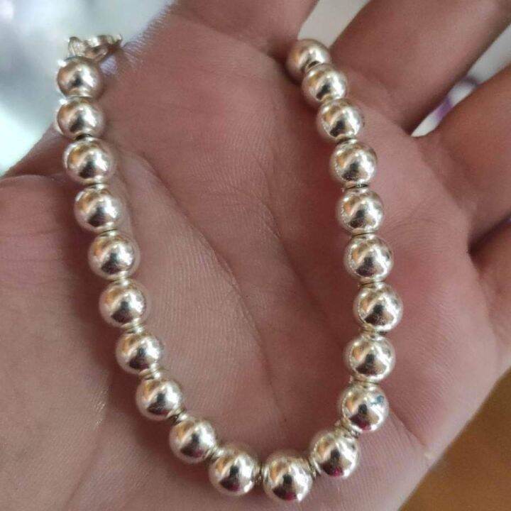 legit silver ball silver bracelet Lazada PH