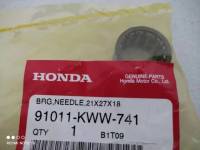 ลูกปืนเฟืองสตาร์ท honda wave 110 i, MSX 125, เวฟ 125 i ปลาวาฬ 2012-2020 อะไหล่แท้ศูนย์ honda 91011-KWW-741