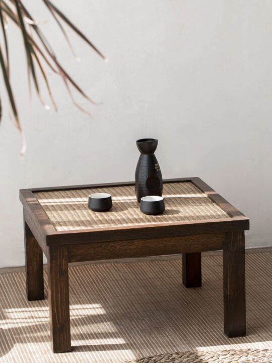 Solid wood Japanese coffee table living room coffee table dining table