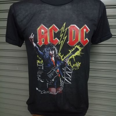 เสื้อวงAc​ ​Dc​ผ้า​บาง​50