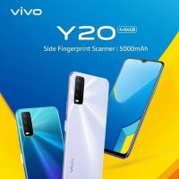 Vivo Y20 Ram4/Rom64G เครื่องใหม่ศูนย์/เคลียร์สต๊อก ประกันร้าน 2 เดือน