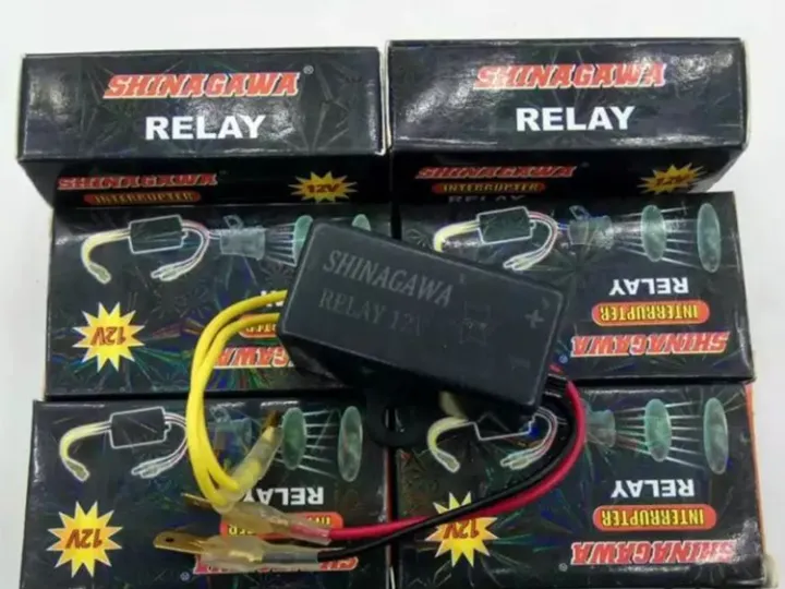 Relay Klakson Putus Putus Motor 12V Ripiter Klakson Stelan Bunyi