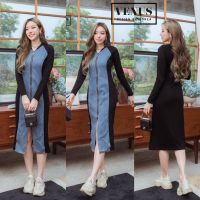 ?
Jeans Dress เดรสผ้ายีนแต่งซิปด้านหน้า แขนยาวด้านข้างแต่งผ้ายืดหยุ่น งานสวยเป๊ะมากๆนะคะ