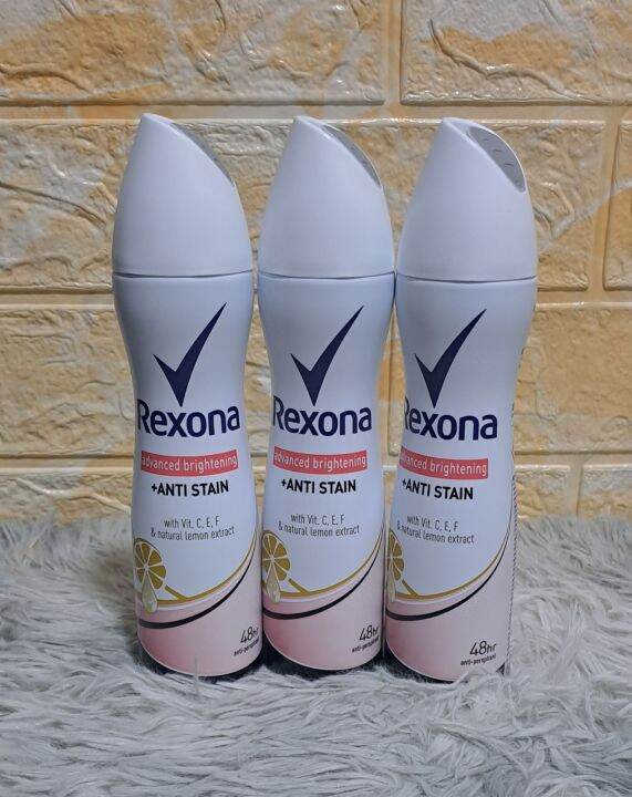 BEST BUY!!! REXONA ANTI STAIN AntiPerspirant 150ml Lazada PH