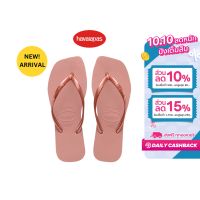 HAVAIANAS รองเท้าผู้หญิง Slim Square Flip Flop - Crocus Rose Pink รุ่น 41483013544PIXX (รองเท้าแตะ รองเท้า รองเท้าแตะหญิง รองเท้าแตะผู้หญิง)