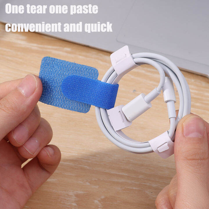 Selfadhesive Cable Organizer Velcro Cable Management Belt Data Cable