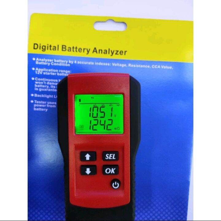 digital-battery-analyzer-มิเตอร์-ดิจิตอล-เครื่องวัดค่า-cca-แบตเตอรี่-12โวลล์-รุ่น-ae300