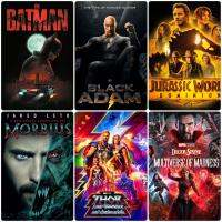 [DVD FullHD] หนังแอคชั่น-ไซไฟ มัดรวม 6 เรื่อง-6 แผ่น ☆BlackAdam☆TheBatman☆Thor4☆DoctorStrange2☆Morbius☆JurassicWorld3 #แพ็คสุดคุ้ม (ดูพากย์ไทยได้-ซับไทยได้)