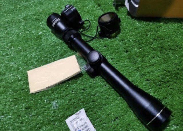 กล้องเล็ง-กล้องส่องทางไกล-กล้องดูดาว-กล้องเล็งตาเดียว-bushnell-scope-3-9x32-แถมฟรีขาจับ-11มิล-1-คู่