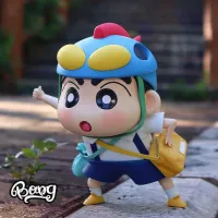 ชินจัง โบกรถ ฟิกเกอร์ Crayon Shin-chan Shinnosuke Nohara Hitchhiking Going to School Ver. Figure