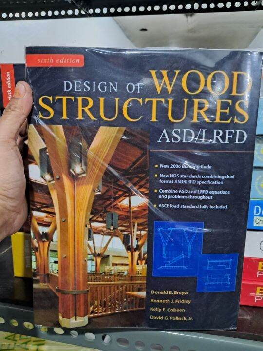 Design Of Wood Structures ASD LRFD By Donald Breyer 6th Edition | Lazada PH