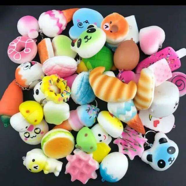 10 Pcs Squishy Paket Hemat Squishy Lucu Squishy Murah Squishy Lucu ...