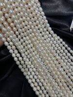 Natural freshwater pearls 7.0-8.0 MM oval shaped pearls มุกน้ำจืดธรรมชาติ 7.0-8.0 MM มุกรูปไข่