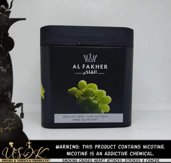 Al FAKHER Grape Flavour 1kg + free 1kg charcoal Al Alamen | Lazada PH